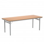 Klapptisch, 200x80 cm (B/T), 72 cm hoch, 4-Fuß, 